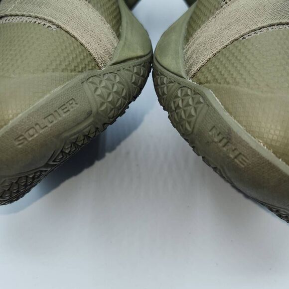 Nike Lebron Soldier IX 9 PRM Olive Green Basketball Shoe Men\'s Size 10 LBJ James